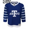 Toronto Maple Leafs Toronto Arenas Blauw Vintage Authentic Shirt - Kinderen